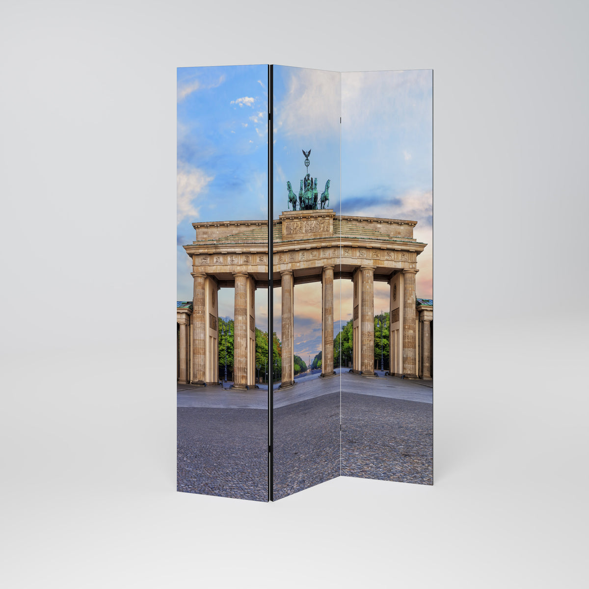 PILLARS OF MEMORY Paravento Decorativo a 3 Pannelli
