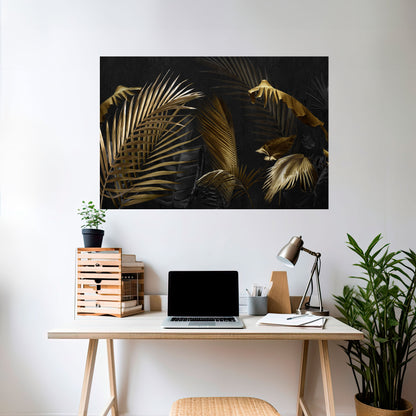 ELEGANZA NELL'OSCURITÀ Poster orizzontale staccabile e attaccabile