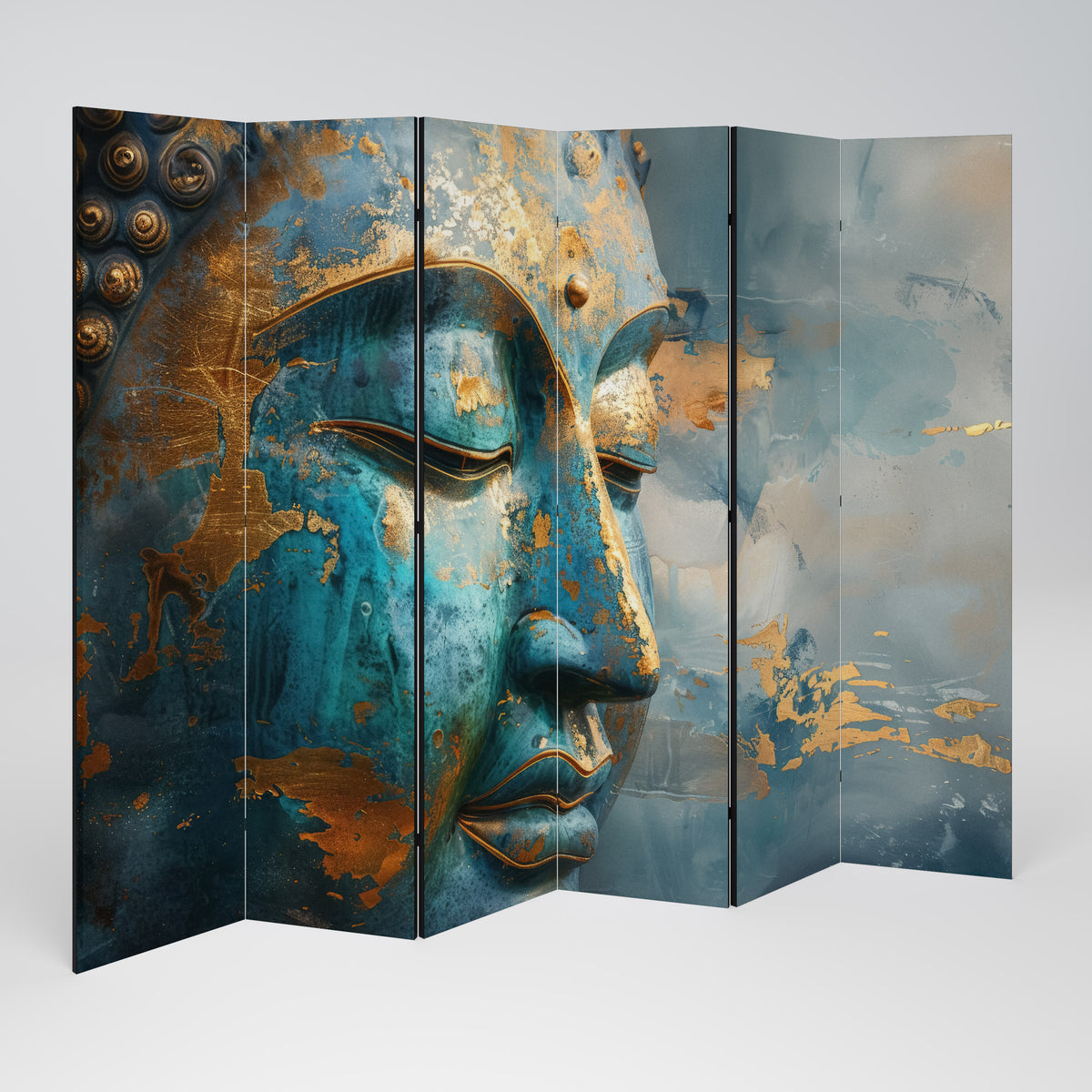 ENIGMATIC STILLNESS Paravento Decorativo a 6 Pannelli
