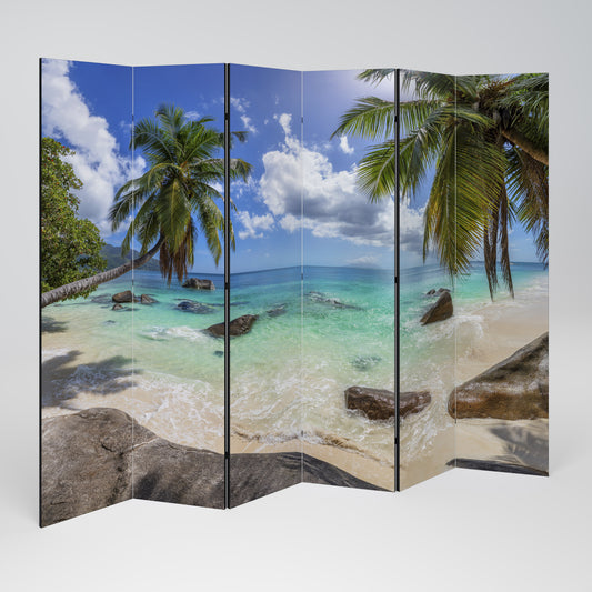 OASIS OF CALM - Divisorio decorativo per ambienti a 6 pannelli