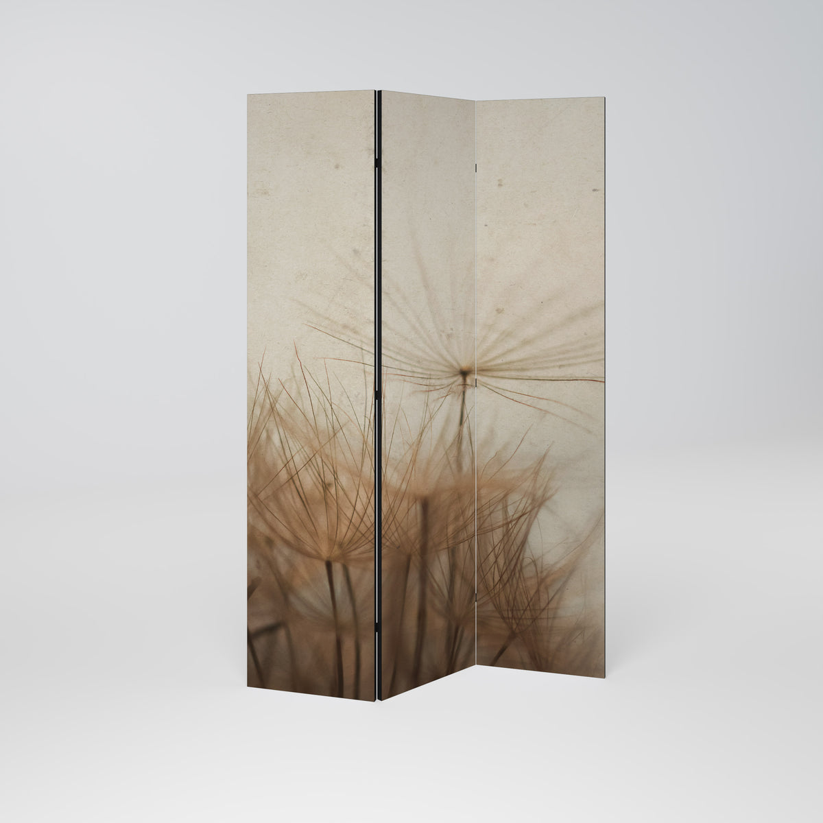 EARTH BREATH Paravento Decorativo a 3 Pannelli