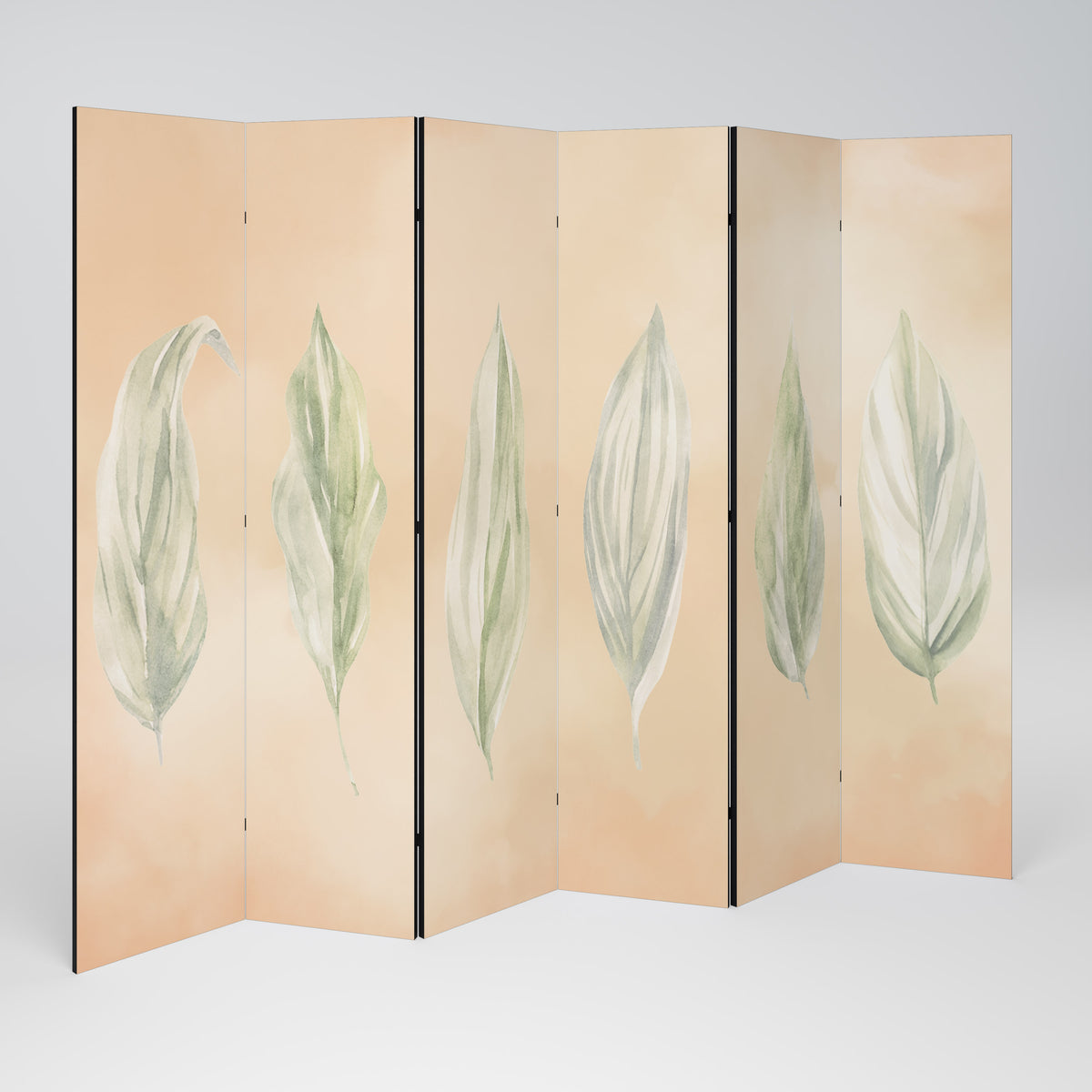 LEAFY HARMONY Paravento Decorativo a 6 Pannelli