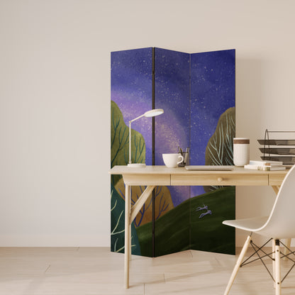 STARLIT VIBE Divisorio decorativo per ambienti a 3 pannelli