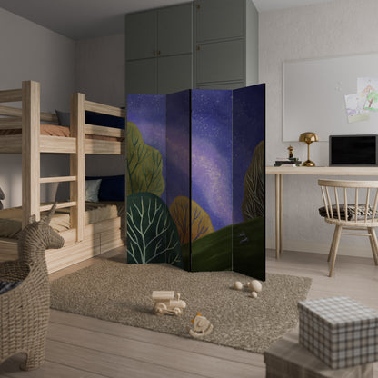 STARLIT VIBE Divisorio decorativo per ambienti a 4 pannelli