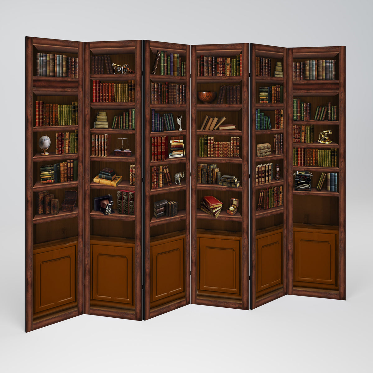 WISDOM IN WOOD Paravento Decorativo a 6 Pannelli