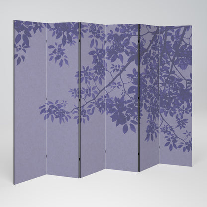 ELEGANTE VELO DI FOGLIA Divisorio decorativo per ambienti a 6 pannelli