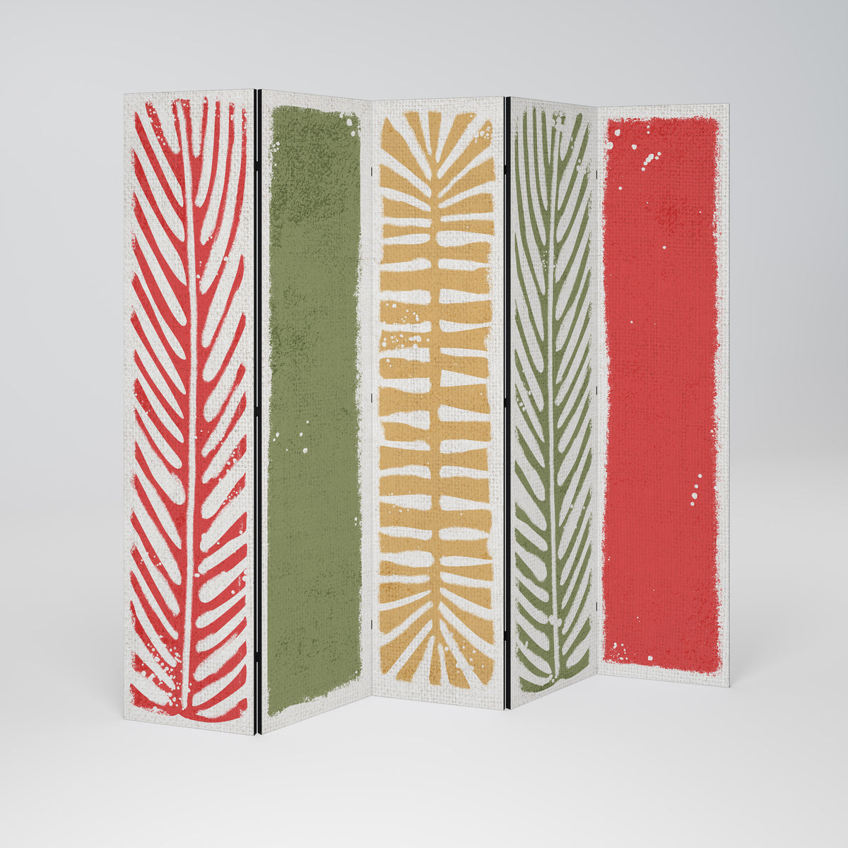 GREENERY WALK Paravento Decorativo a 5 Pannelli