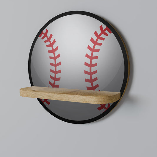 Mensola rotonda BASEBALL Allure in effetto rovere