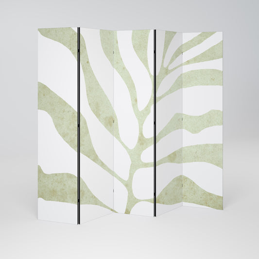 BOTANICAL SPARK Divisorio decorativo per ambienti a 5 pannelli
