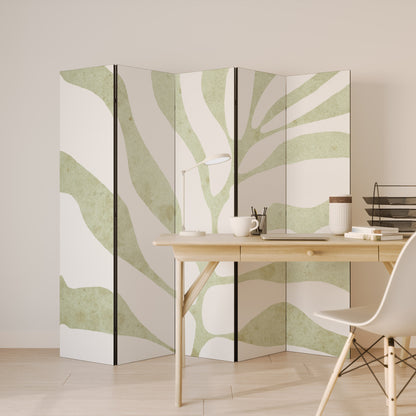 BOTANICAL SPARK Divisorio decorativo per ambienti a 5 pannelli