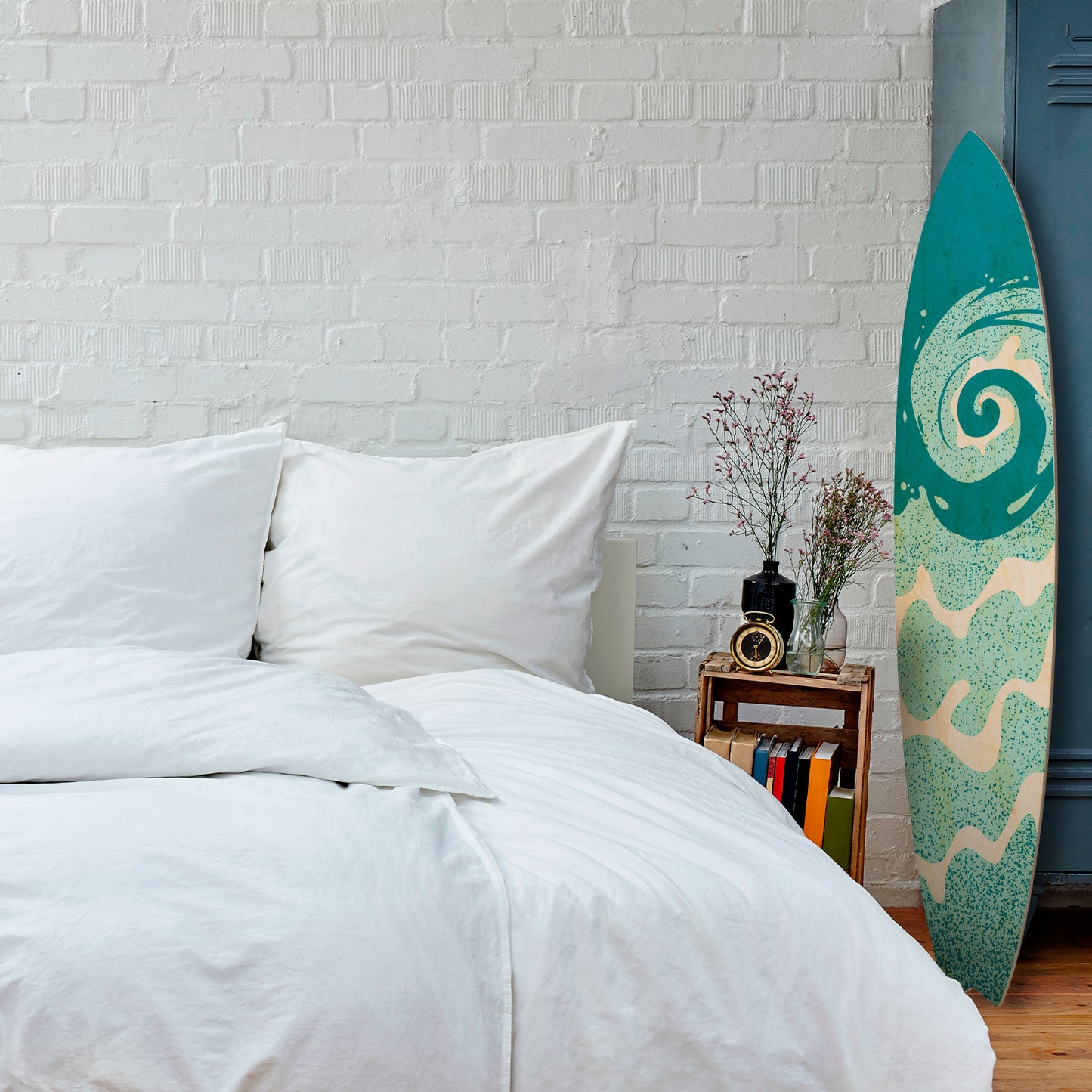 AQUA HELIX Decorative Plywood Surfboard