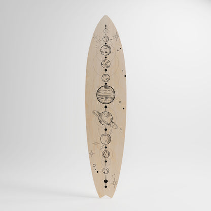 GALAXY OUTLINE Surfboard Decorative Panel