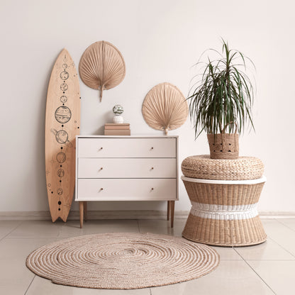 GALAXY OUTLINE Decorative Plywood Surfboard