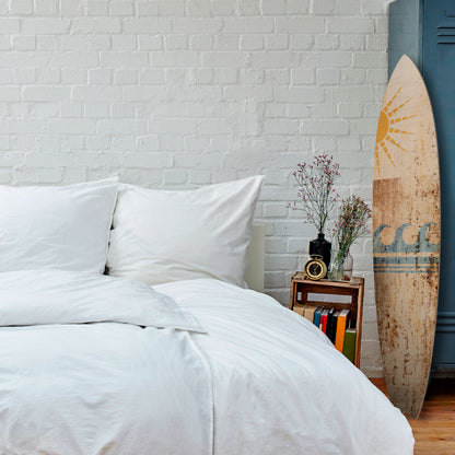 SUN-KISSED WAVES Surfboard Decorative Panel