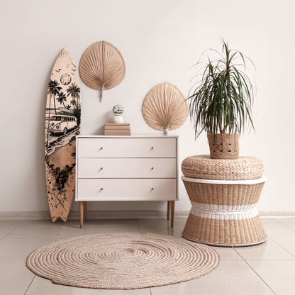 TRIPPY MEMORY Surfboard Decorative Panel