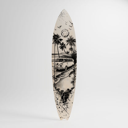 TRIPPY MEMORY Decorative Plywood Surfboard