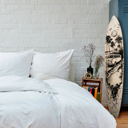 TRIPPY MEMORY Decorative Plywood Surfboard