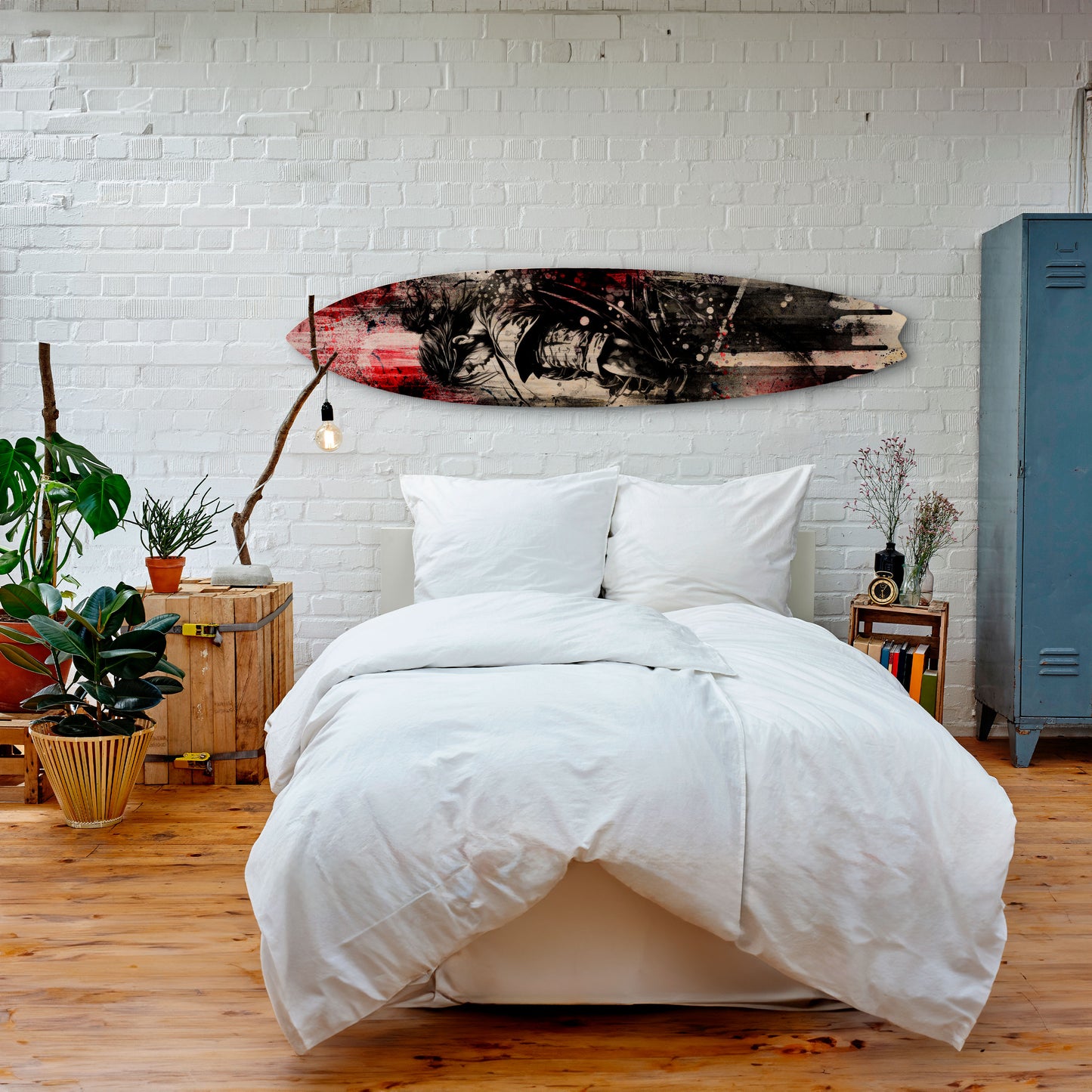 ARTIST ON THE EDGE Decorative Plywood Surfboard