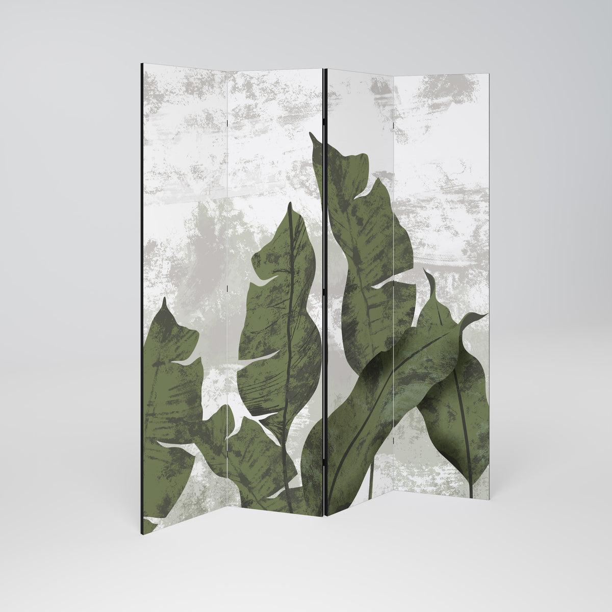 LEAF ECHO Paravento Decorativo a 4 Pannelli