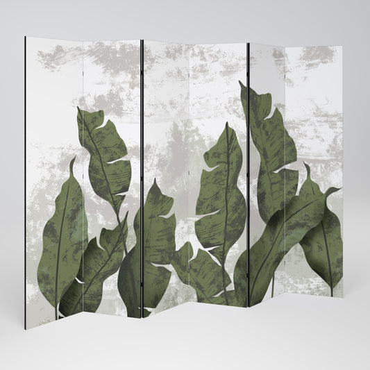 LEAF ECHO Divisorio decorativo per ambienti a 6 pannelli