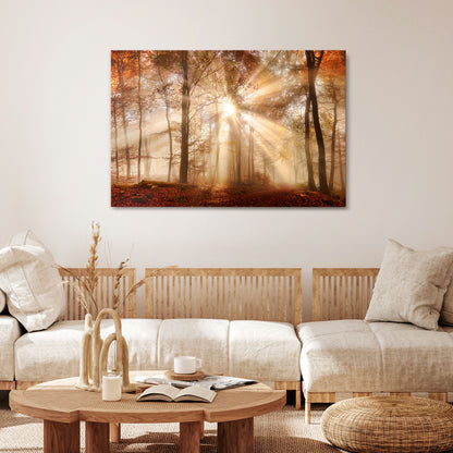 WHISPERS OF AUTUMN Stampa su tela orizzontale