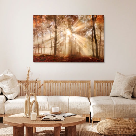 WHISPERS OF AUTUMN Stampa su tela orizzontale