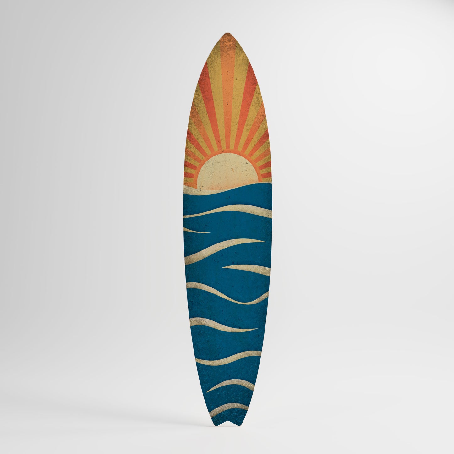 SUNNY SLIDE Tavola da surf decorativa in compensato