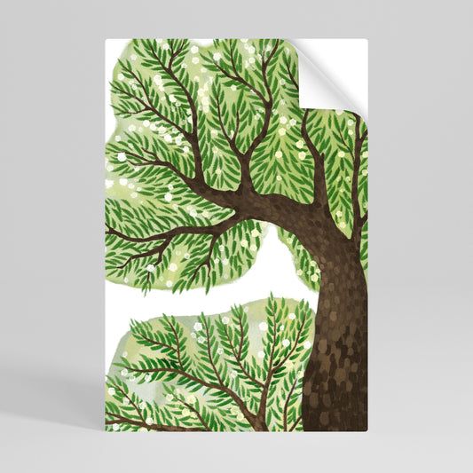 Poster verticale staccabile e attaccabile WILDERNESS DASH