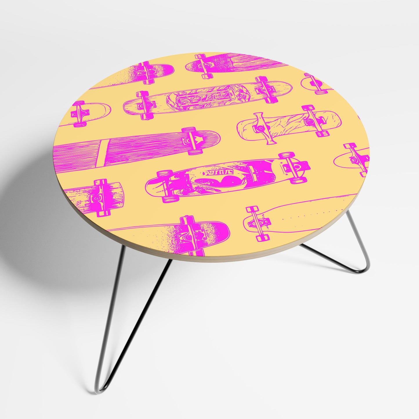 SKATEBOARD ARTISTRY Large Coffee Table