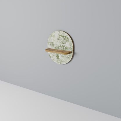 FENNEL BALDACHIN Mensola ovale in effetto rovere