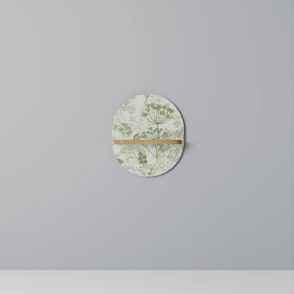 FENNEL BALDACHIN Mensola ovale in effetto rovere