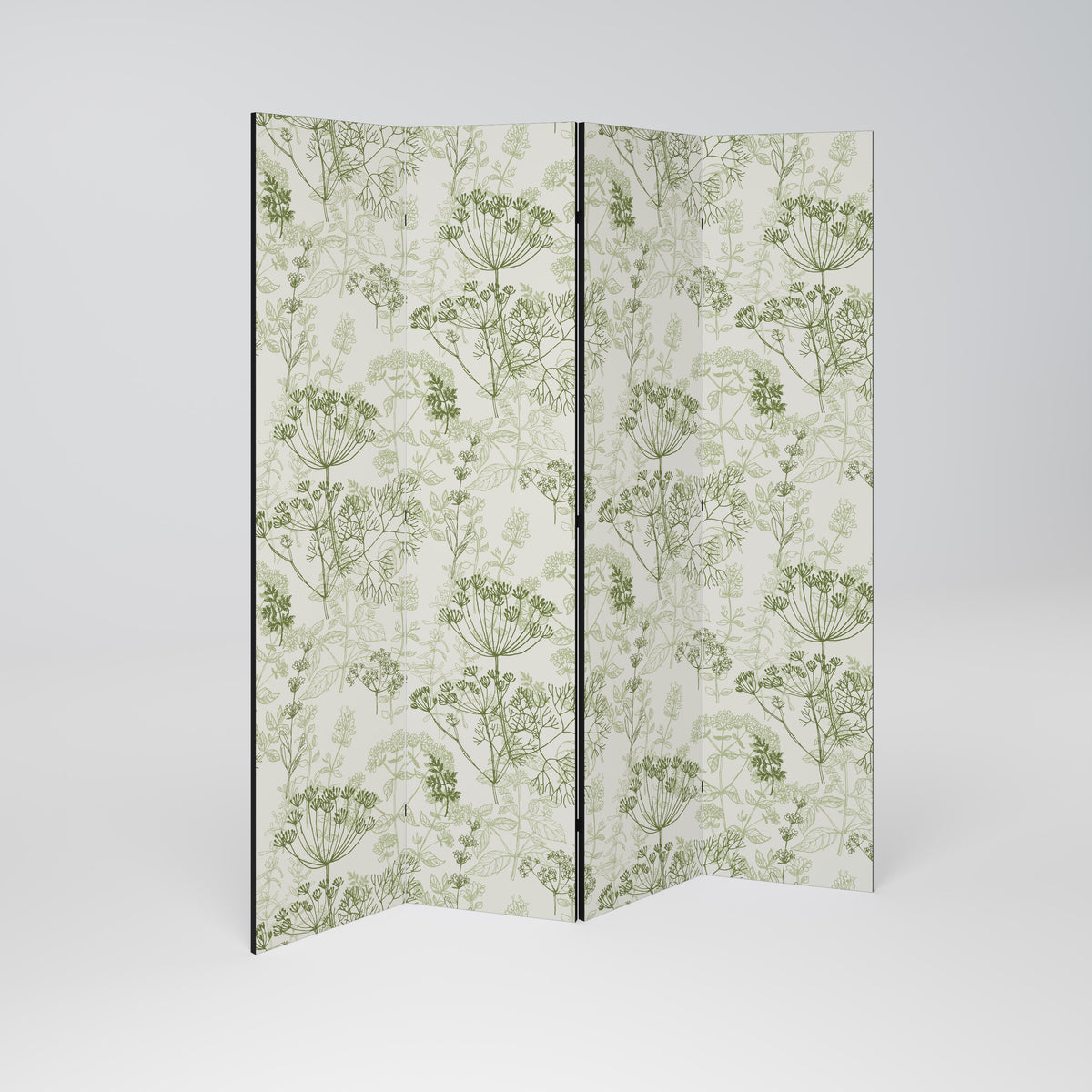 FENNEL BALDACHIN Decorative 4-Panel Room Divider