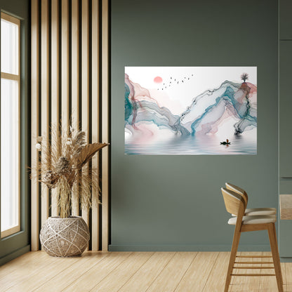 Poster orizzontale staccabile e attaccabile VELVET CROSSING