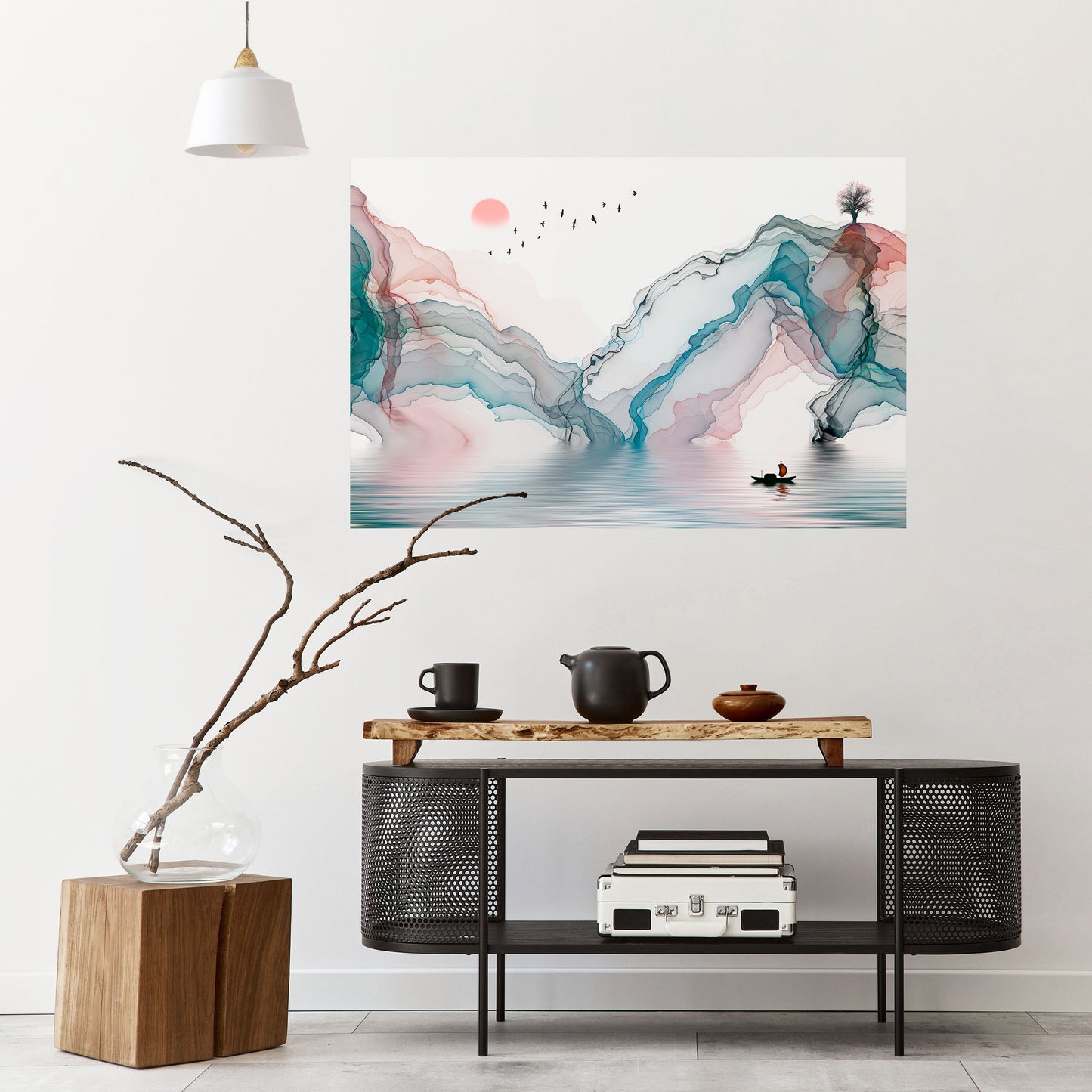 Poster orizzontale staccabile e attaccabile VELVET CROSSING