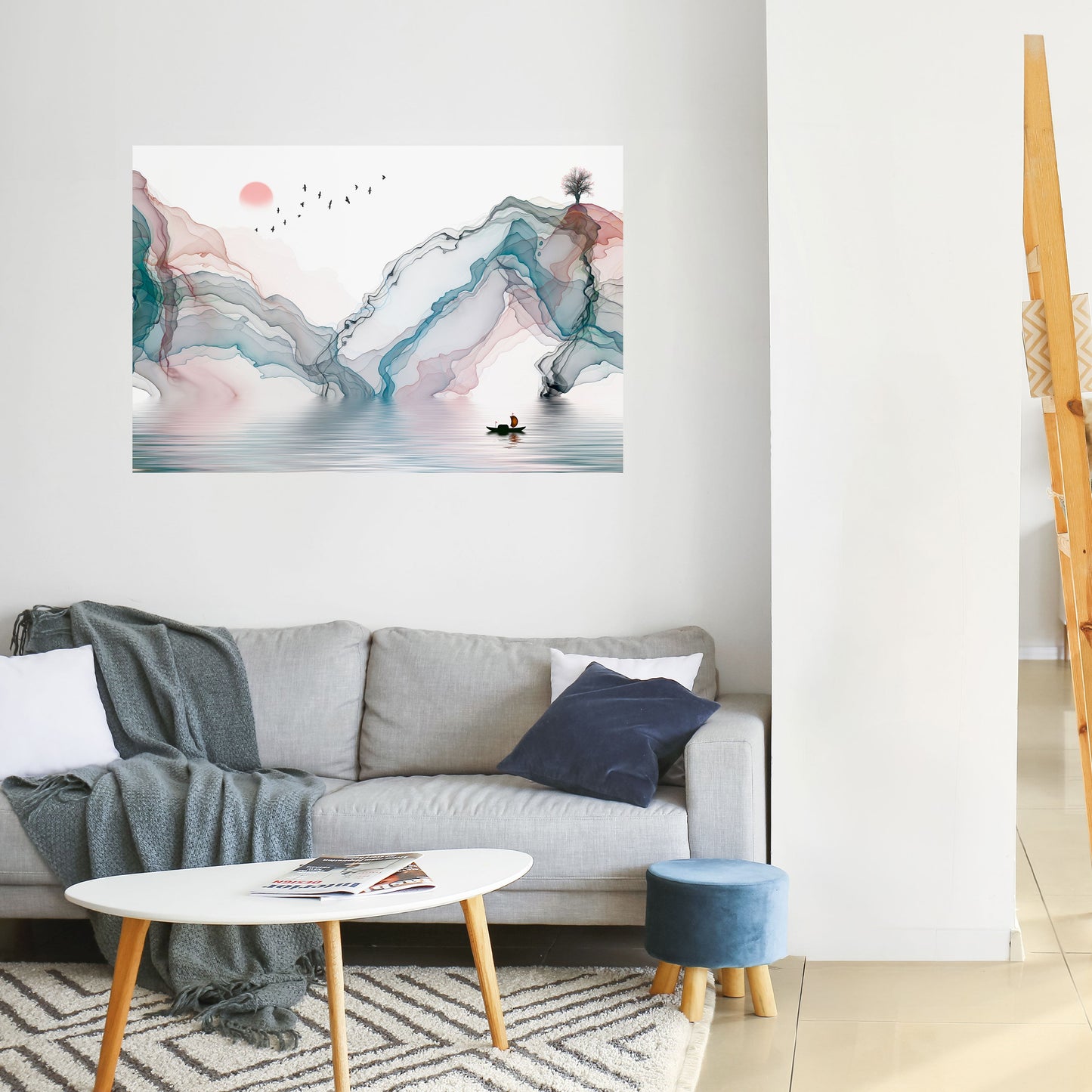 Poster orizzontale staccabile e attaccabile VELVET CROSSING