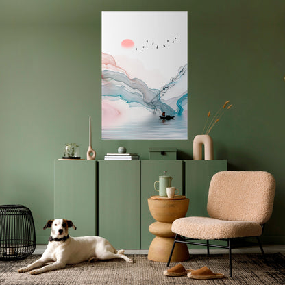 Poster verticale staccabile e attaccabile VELVET CROSSING