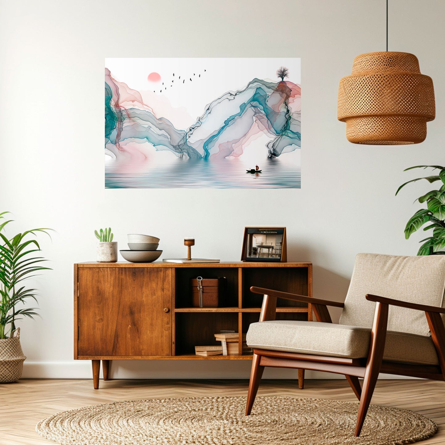 Poster orizzontale staccabile e attaccabile VELVET CROSSING