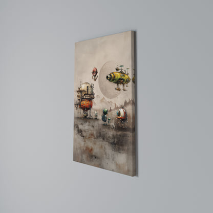 MACHINARIUM MACHINES Stampa su Tela Verticale