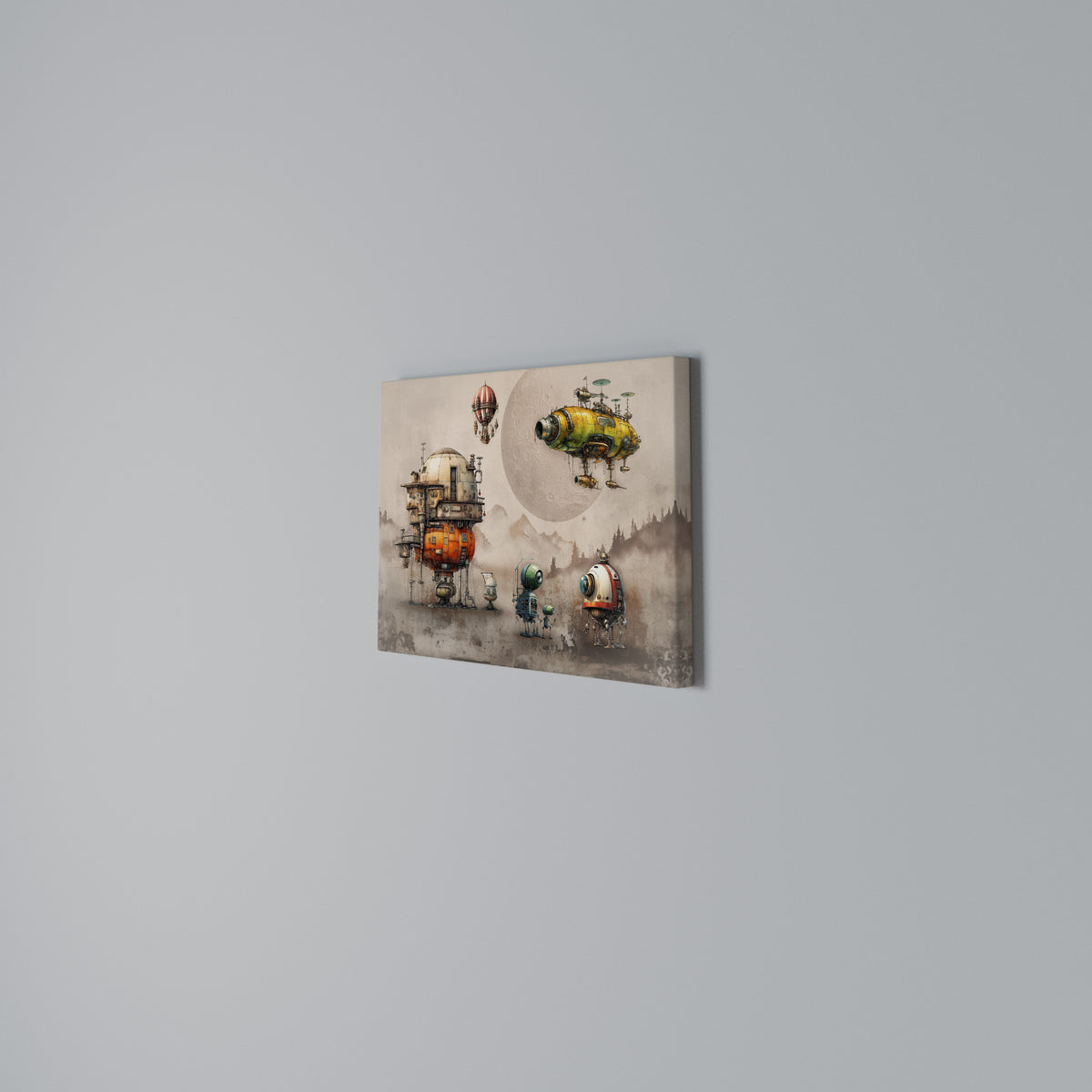 MACHINARIUM MACHINES Stampa su tela orizzontale
