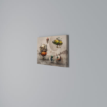 MACHINARIUM MACHINES Stampa su tela orizzontale
