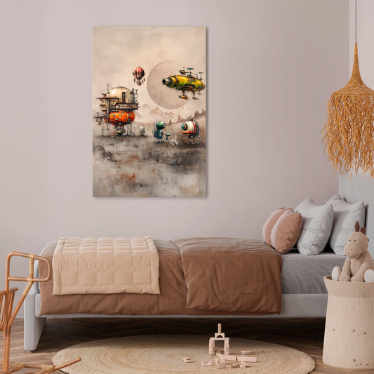 MACHINARIUM MACHINES Vertical Canvas Print
