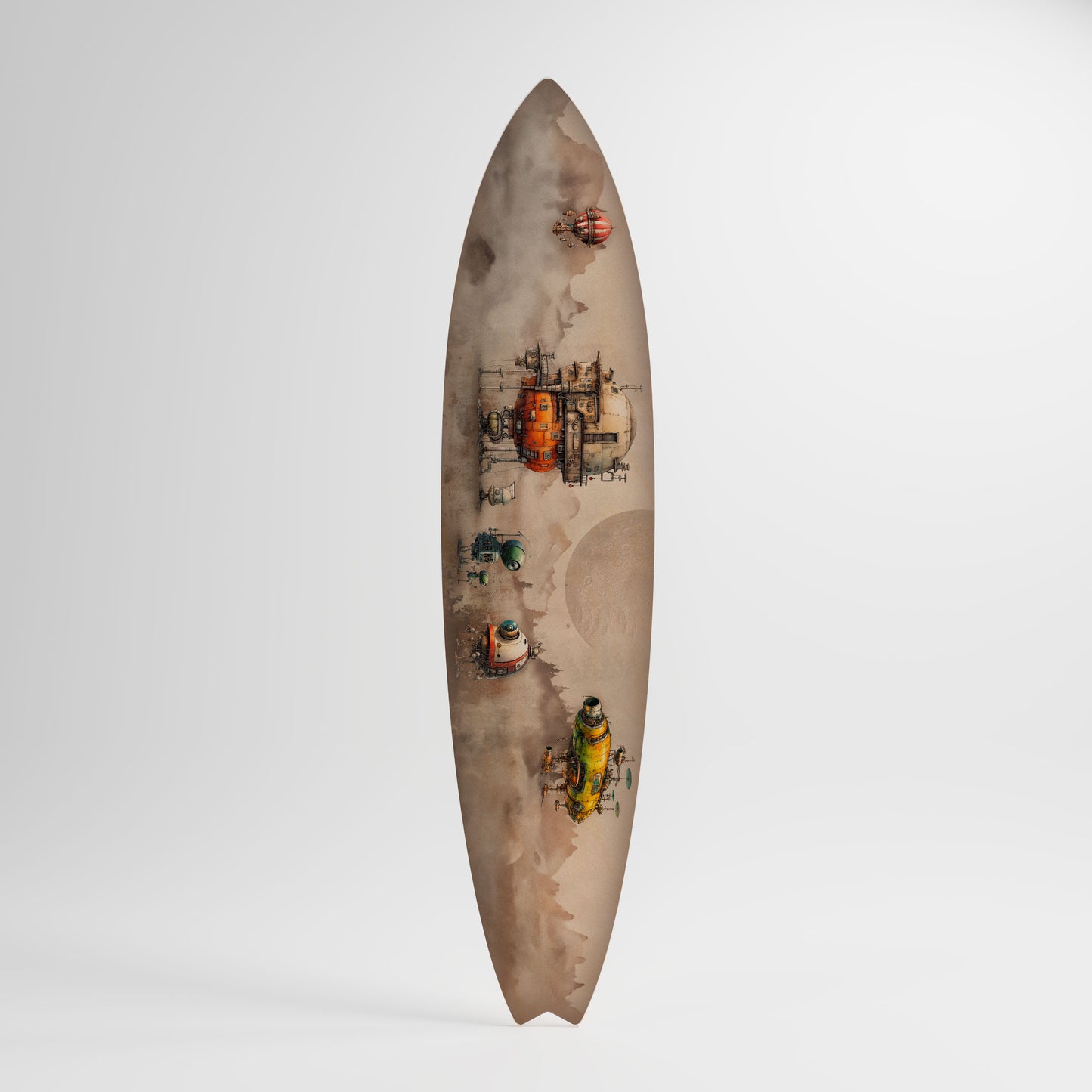 MACHINARIUM MACHINES Decorative Plywood Surfboard