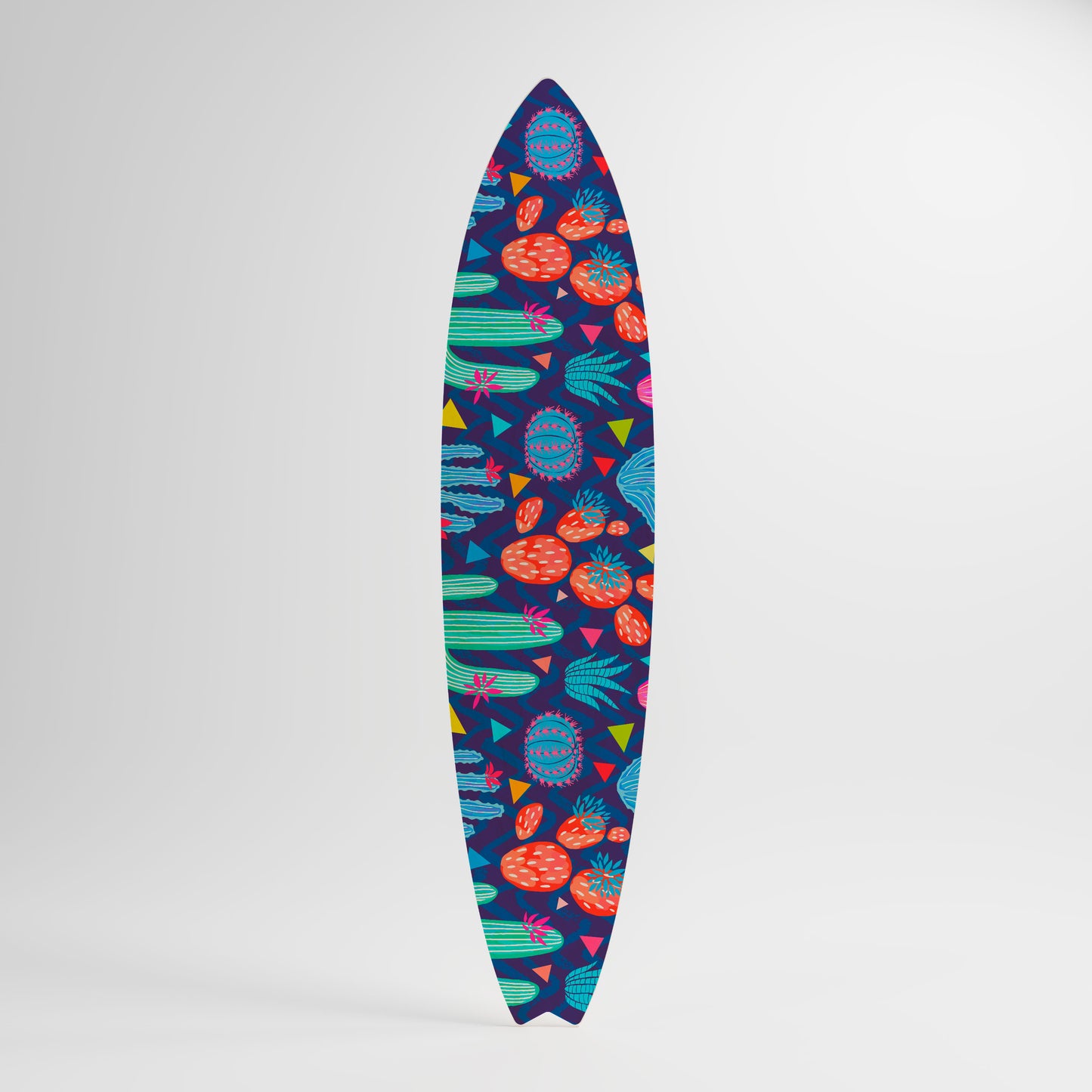 CACTUS VIBES Decorative Plywood Surfboard