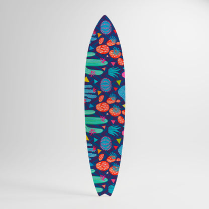 CACTUS VIBES Decorative Plywood Surfboard
