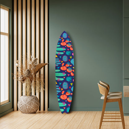 CACTUS VIBES Decorative Plywood Surfboard