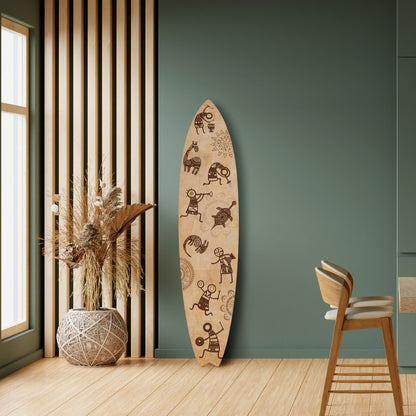 AFRICAN STYLE Surfboard Decorative Panel
