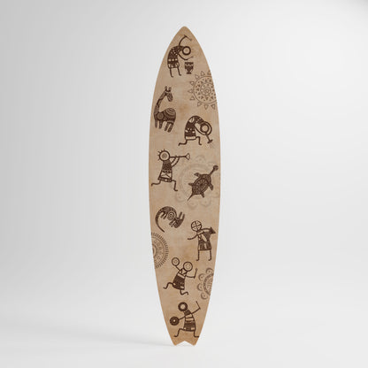 AFRICAN STYLE Surfboard Decorative Panel
