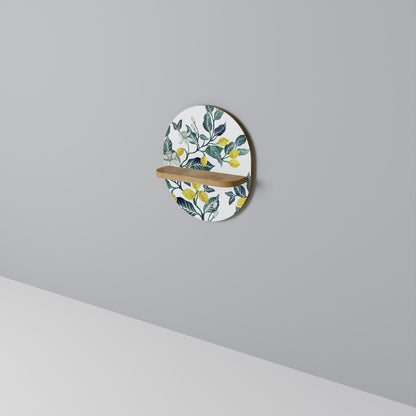 LEMON TREE Mensola ovale in effetto rovere