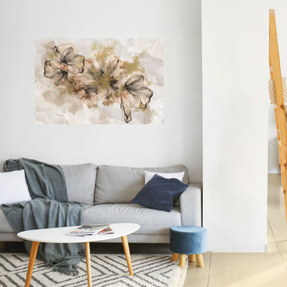 ELEGANZA TRASPARENTE Poster orizzontale staccabile e attaccabile