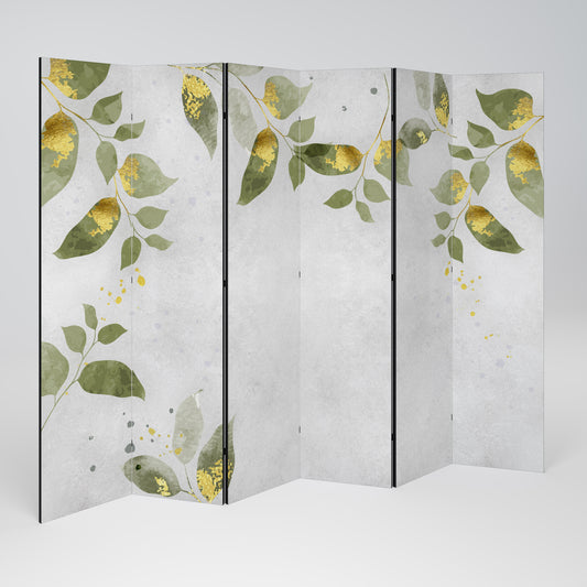 ELEGANT BOTANICS Divisorio decorativo per ambienti a 6 pannelli